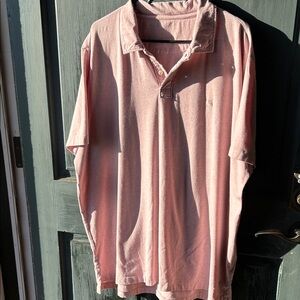 American Eagle Outfitters Light Pink Polo Shirt